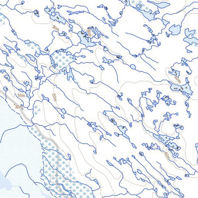 Natural Resources Canada Nabukjuak Bay (036F06 Toporama) digital map