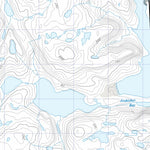 Natural Resources Canada Nannuk Harbour (025G16 CanTopo) digital map