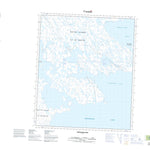 Natural Resources Canada Nedlunga Bay (026D13 CanTopo) digital map