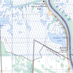 Natural Resources Canada Netley Marsh, MB (062I07 CanMatrix) digital map