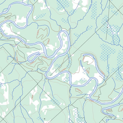 Natural Resources Canada Nig Creek, BC (094H03 Toporama) digital map