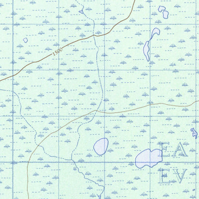 Natural Resources Canada Nogah Creek East, BC (094I12 CanMatrix) digital map