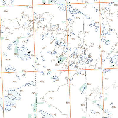 Natural Resources Canada North Battleford, SK (073C16 Toporama) digital map