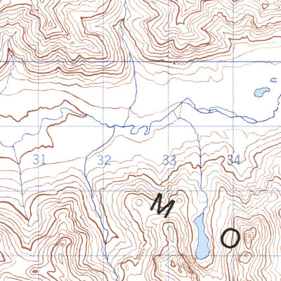 Natural Resources Canada North Fork Pass, YT (116B09 CanMatrix) digital map