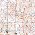 Natural Resources Canada North Fork Pass, YT (116B09 CanMatrix) digital map