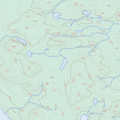 Natural Resources Canada North West River, NL (013F09 Toporama) digital map