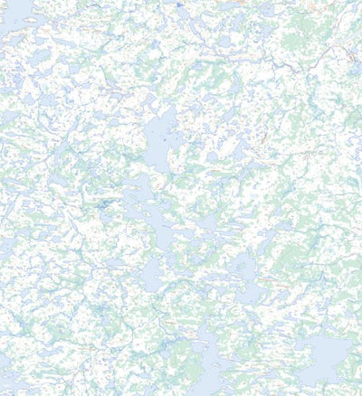 Natural Resources Canada Olson Lake, NT (075I14 Toporama) digital map