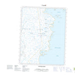 Natural Resources Canada Paakitok Lagoon (026L14 CanTopo) digital map