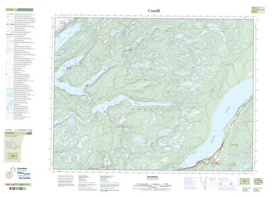 Natural Resources Canada Pasadena, NL (012H04 CanTopo) digital map