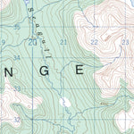 Natural Resources Canada Pass Peak, YT (105F10 CanMatrix) digital map