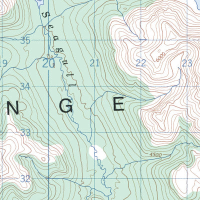 Natural Resources Canada Pass Peak, YT (105F10 CanMatrix) digital map