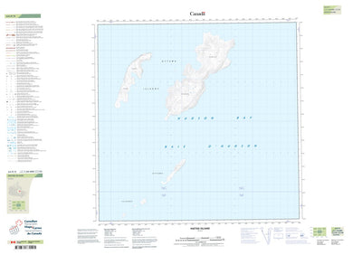 Natural Resources Canada Pattee Island (044P09 CanTopo) digital map