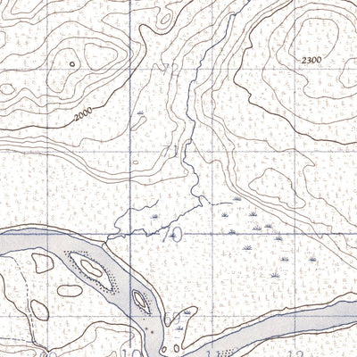 Natural Resources Canada Pelly Crossing, YT (115I15 CanMatrix) digital map