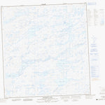 Natural Resources Canada Peterson Lake, NT (075K01 CanMatrix) digital map
