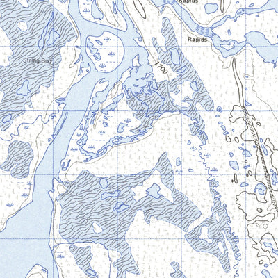 Natural Resources Canada Petit Lac Aux Sauterelles West, NL (023A01 CanMatrix) digital map