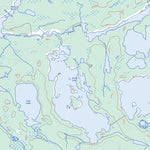 Natural Resources Canada Poohbah Lake, ON (052B05 Toporama) digital map