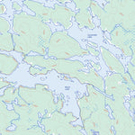 Natural Resources Canada Poohbah Lake, ON (052B05 Toporama) digital map