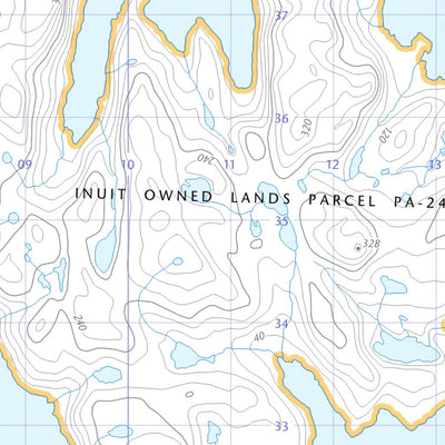 Natural Resources Canada Popham Bay (026A07 CanTopo) digital map