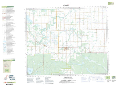 Natural Resources Canada Porcupine Plain, SK (063D11 CanTopo) digital map