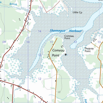 Natural Resources Canada Port Elgin, NB (021I01 CanTopo) digital map