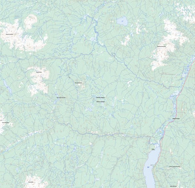 Natural Resources Canada Porter Landing, BC (104J16 Toporama) digital map