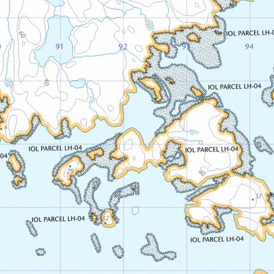 Natural Resources Canada Pritzler Harbour (025J03 CanTopo) digital map