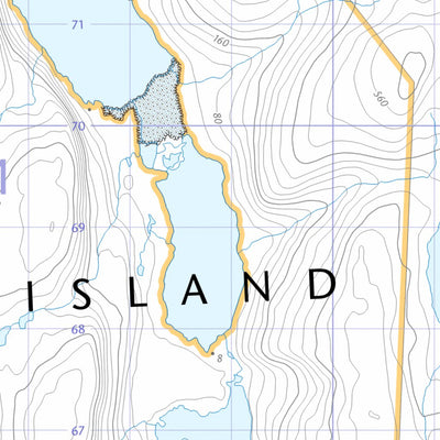 Natural Resources Canada Ptarmigan Fiord (026B09 CanTopo) digital map