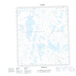 Natural Resources Canada Qalunilik Lake (045N14 CanTopo) digital map