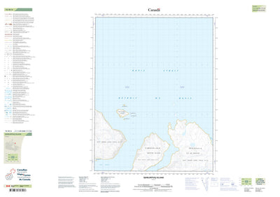 Natural Resources Canada Qurlurtuq Island, NU (016M06 CanTopo) digital map