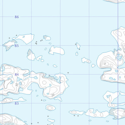 Natural Resources Canada Rawson Island (035P15 CanTopo) digital map