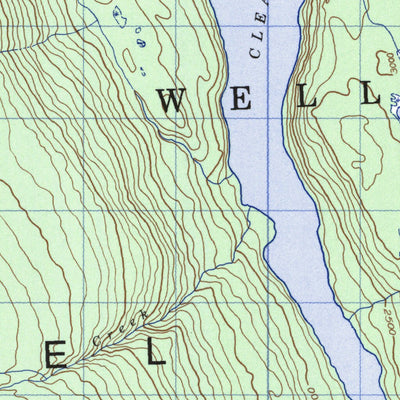 Natural Resources Canada Ray Lake, BC (093A01 CanMatrix) digital map