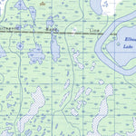 Natural Resources Canada Red Earth Lake, MB (063F10 CanMatrix) digital map