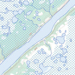 Natural Resources Canada Red Head Rapids, MB (054L02 Toporama) digital map