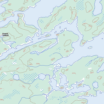 Richter Lake, ON (043D04 Toporama) Map by Natural Resources Canada ...