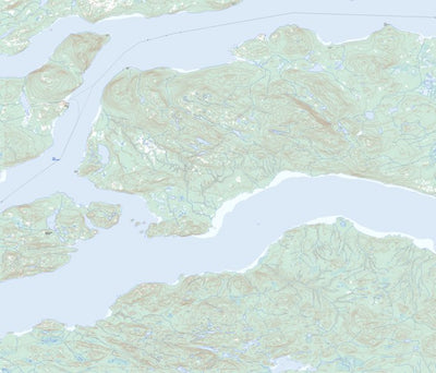 Natural Resources Canada Rigolet, NL (013J01 Toporama) digital map