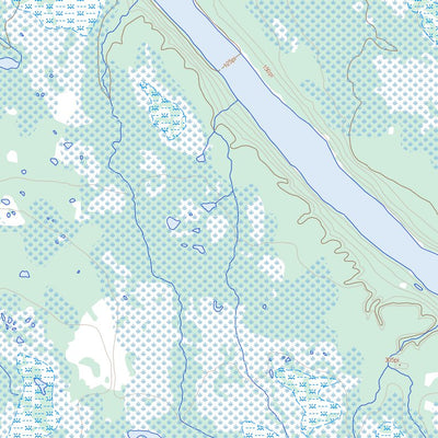 Natural Resources Canada Rivière Malouin, QC (032L11 Toporama) digital map