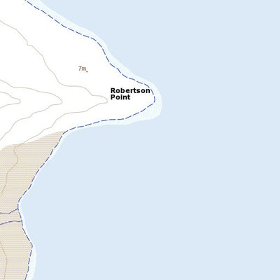 Natural Resources Canada Robertson Point (078H02 Toporama) digital map