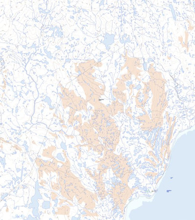 Natural Resources Canada Rocky Brook, NU (046B04 Toporama) digital map