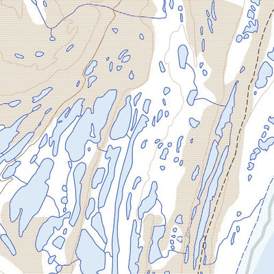Natural Resources Canada Rocky Brook, NU (046B04 Toporama) digital map