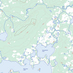 Natural Resources Canada Rusnak Lake, MB (064H09 Toporama) digital map