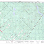 Natural Resources Canada Sainte-Perpétue-De-L'Islet, QC (021N04 CanMatrix) digital map