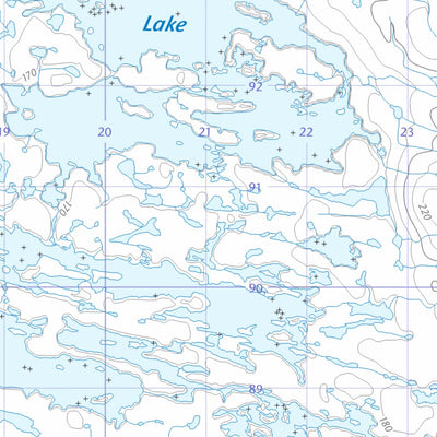 Natural Resources Canada Scarp Lake (036C15 CanTopo) digital map
