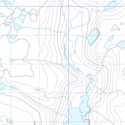 Natural Resources Canada Separation Lake (037F07 CanTopo) digital map