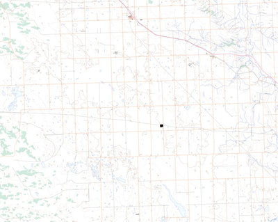 Natural Resources Canada Shackleton, SK (072K10 Toporama) digital map