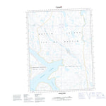 Natural Resources Canada Shark Fiord (026J10 CanTopo) digital map