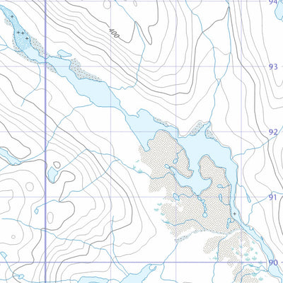 Natural Resources Canada Shark Fiord (026J10 CanTopo) digital map