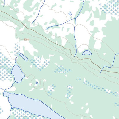 Natural Resources Canada Slater River, NT (096D16 Toporama) digital map