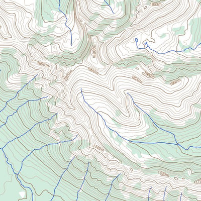 Natural Resources Canada Sleep Creek, YT (105F07 Toporama) digital map