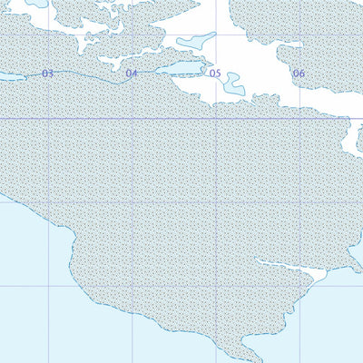Natural Resources Canada South Tweedsmuir Island (037A06 CanTopo) digital map
