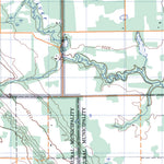 Natural Resources Canada St. Claude, MB (062G09 CanMatrix) digital map
